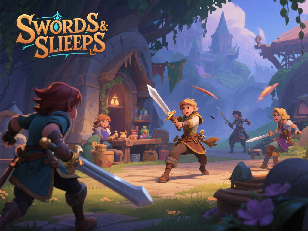 《Swords & Slippers》最新实机画面与精美截图震撼发布 《Swords & Slippers》最新实机画面与精美截图震撼发布